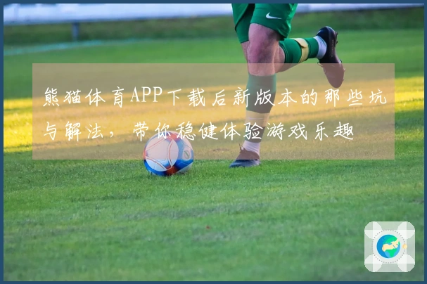 熊猫体育APP下载后新版本的那些坑与解法，带你稳健体验游戏乐趣